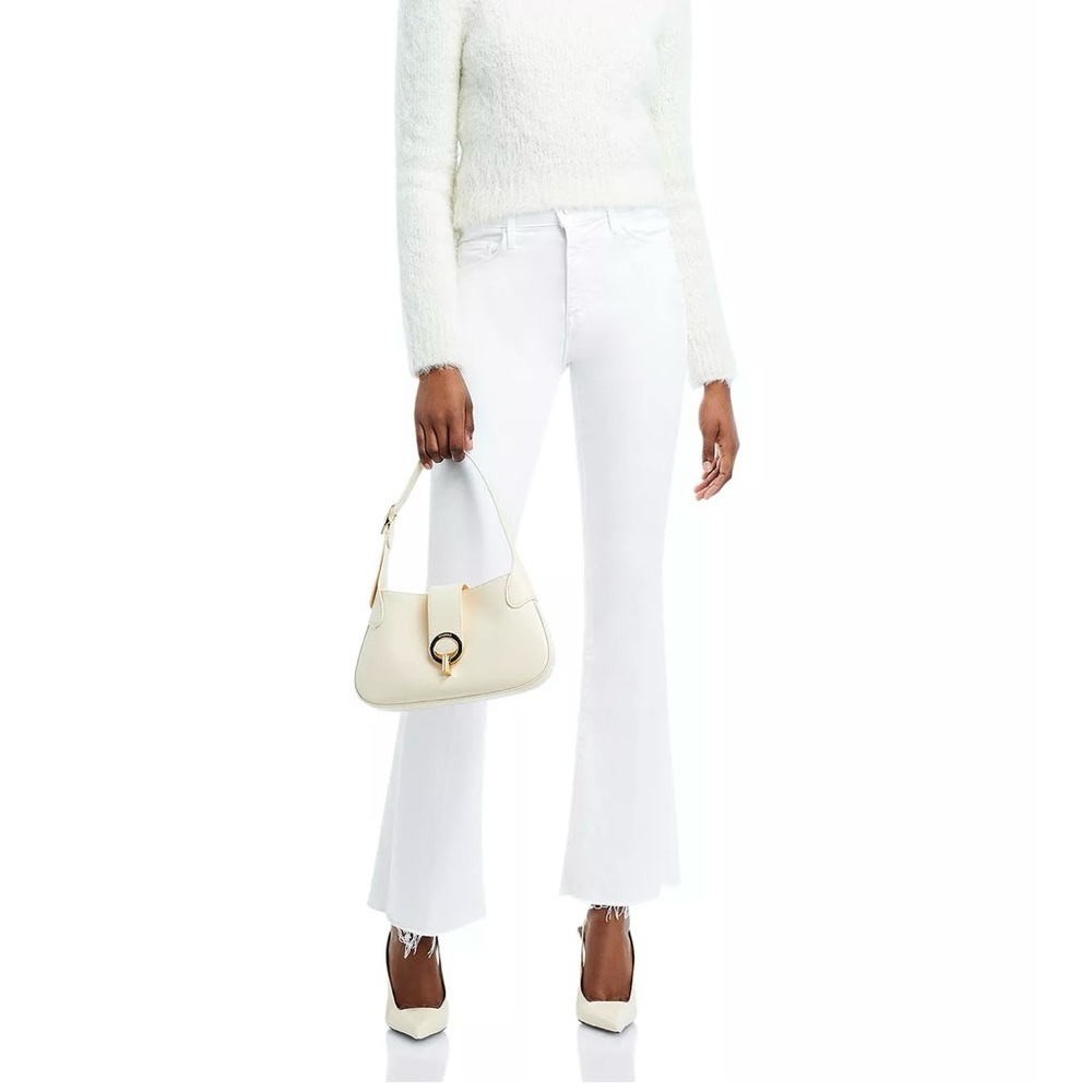 MOTHER white boot cut jean